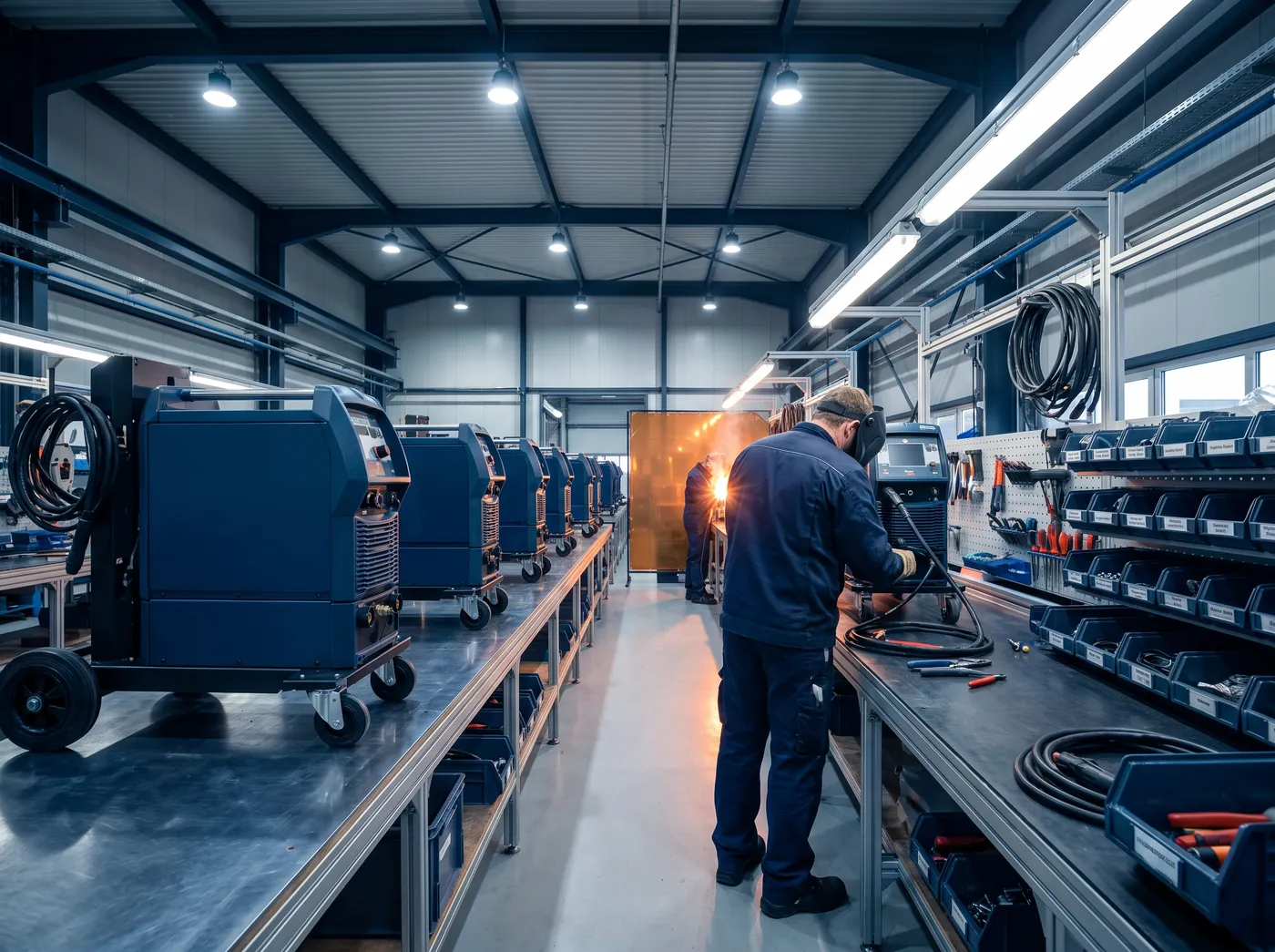 Eurotech kaynak makinesi üretim ve montaj atölyesi
